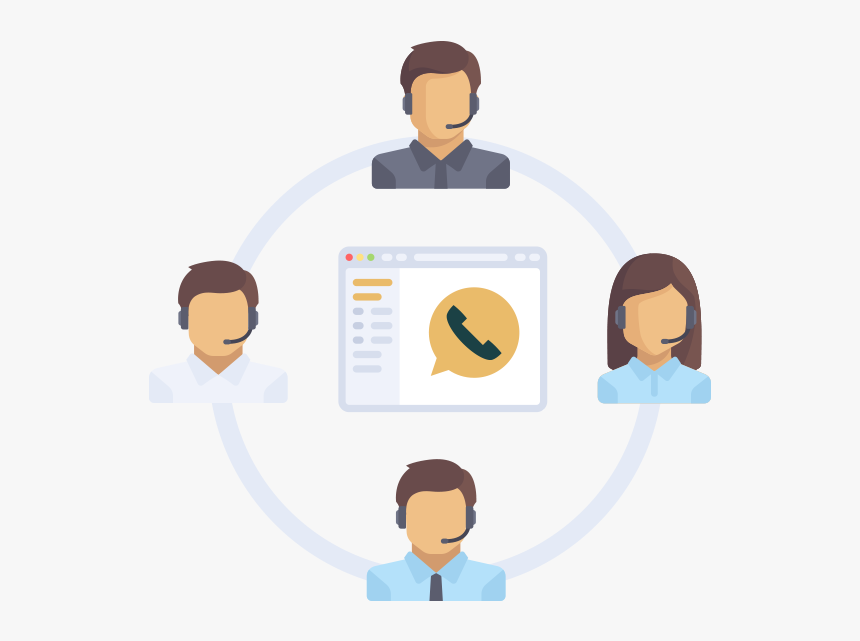 Call Center Asterisk Software Xcally, HD Png Download