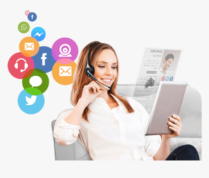 Contact Center Solution - Call Centre, HD Png Download