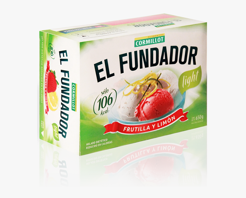 Helados El Fundador Cormillot, HD Png Download