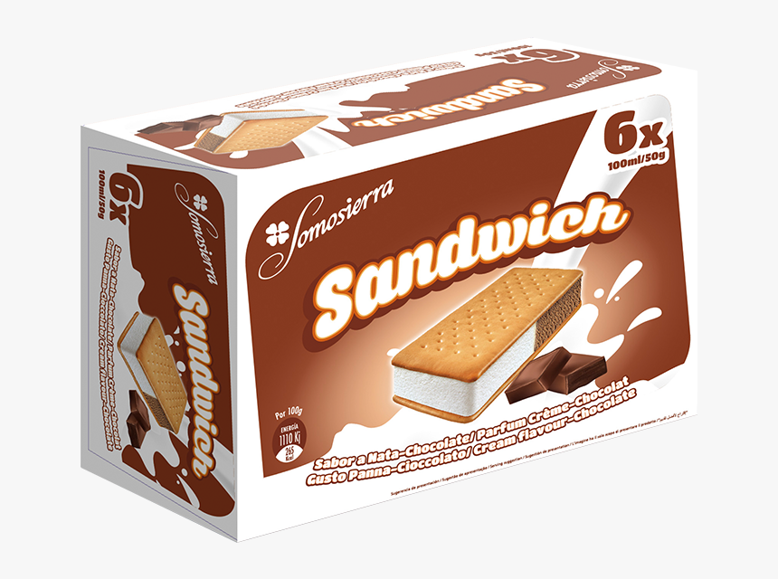 Sandwich Nata-chocolate - Chocolate, HD Png Download