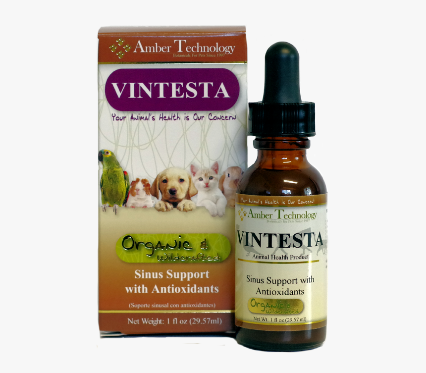 Vintesta Pet S Cough & Cold Natural Organic Formula - Dog, HD Png Download