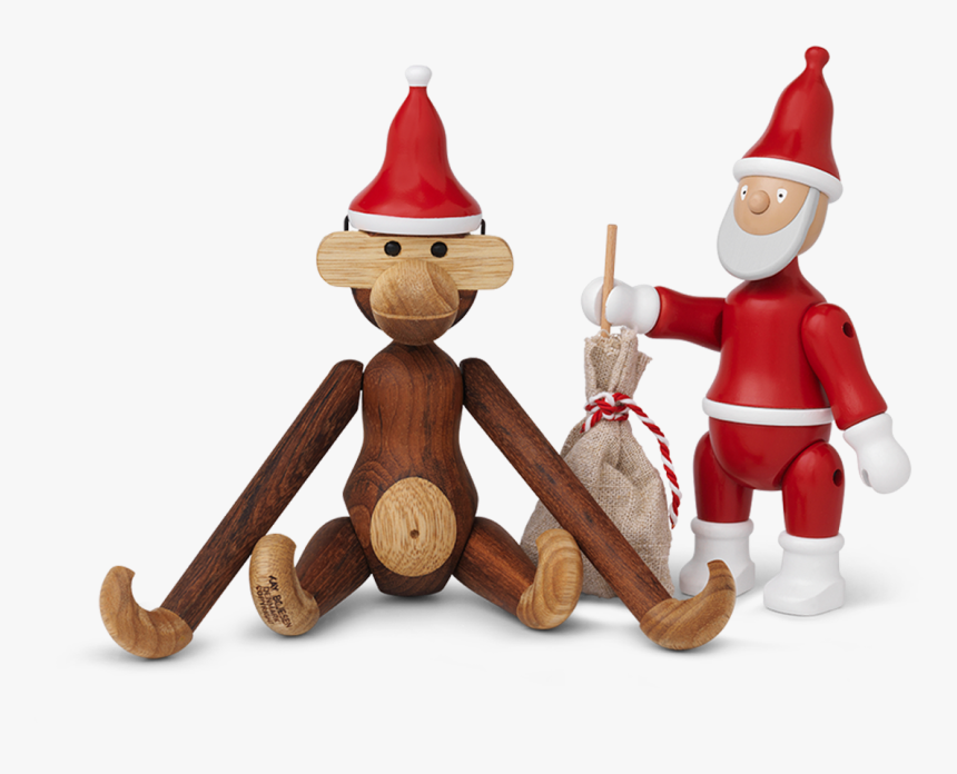 Santa S Cap Small Red White - Kay Bojesen Monkey Hat, HD Png Download