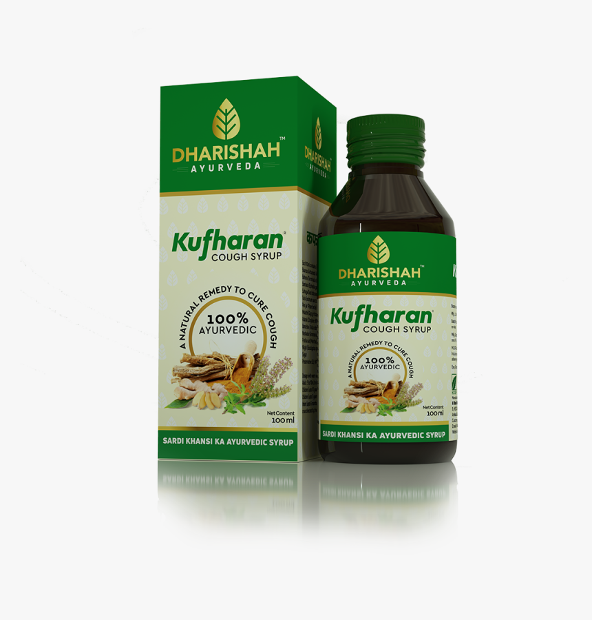 Cough Syrup Dharishah Ayurveda - Dharishah Ayurveda, HD Png Download