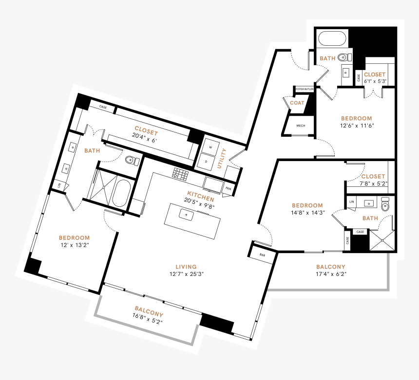 Floor Plan, HD Png Download
