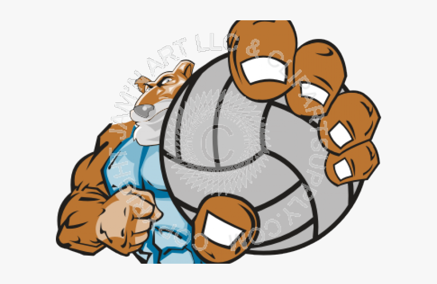 Panther Volleyball Cliparts - Eagle Basketball, HD Png Download
