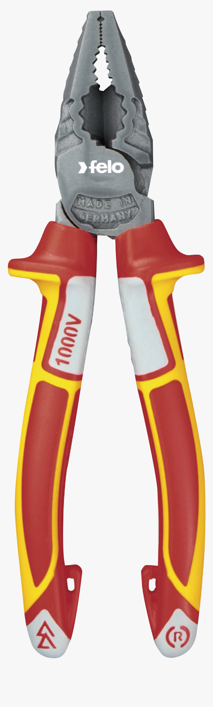 Combination Pliers Vde 180mm - Felo 58601840, HD Png Download