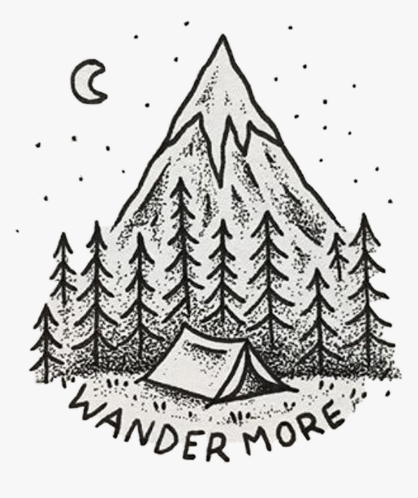 Mountain Things To Draw , Png Download - Sam Larson Art Work, Transparent Png