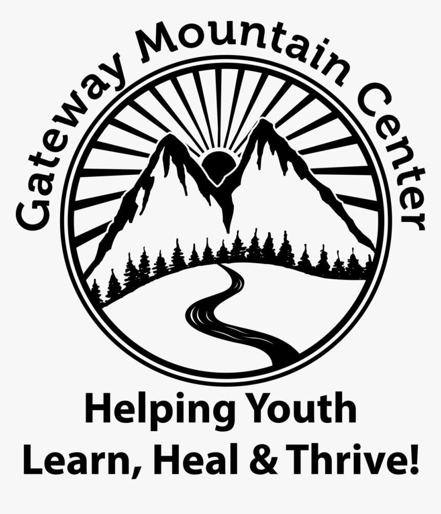 Gateway Mtn Logo Learn Heal Thrive - Illustration, HD Png Download