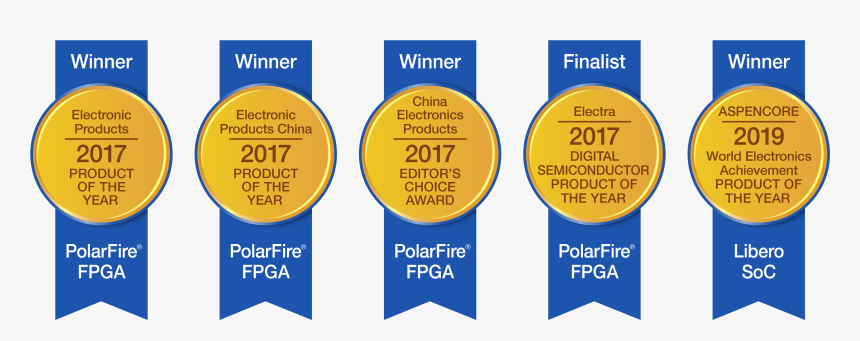 Polarfire Awards - Electric Blue, HD Png Download
