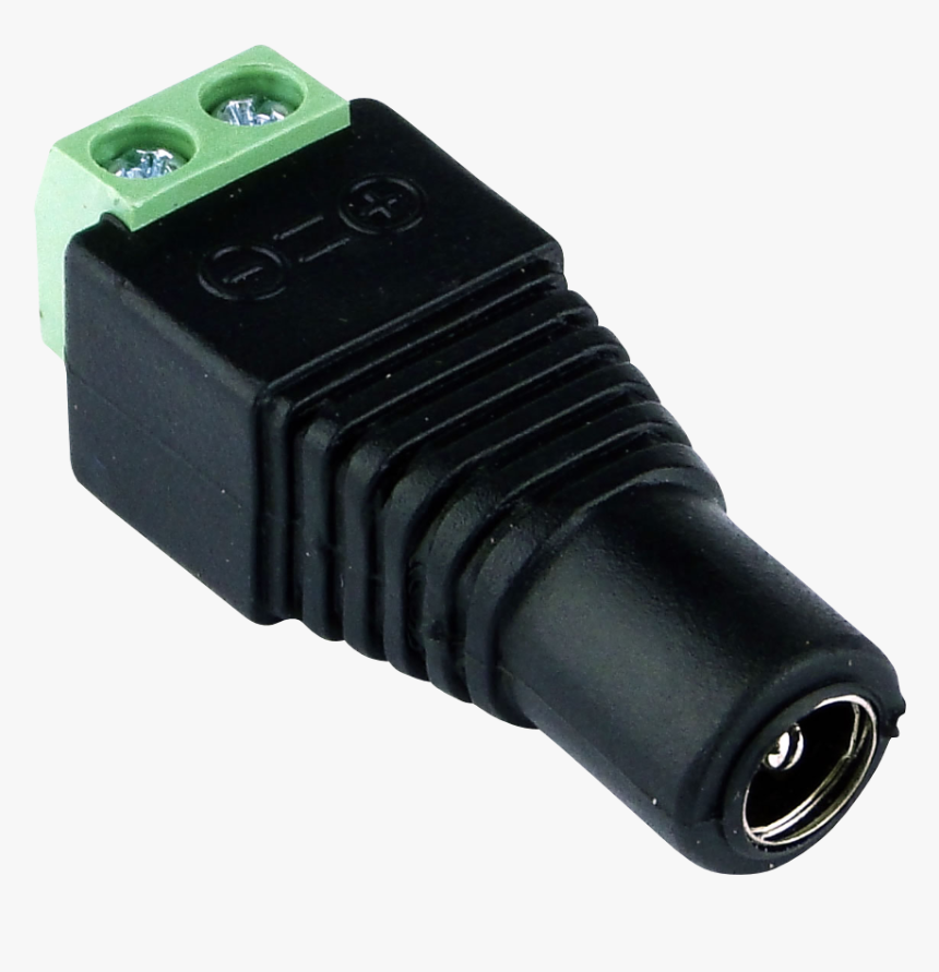 Dc Barrel Power Jack Adapter Connector Screw Terminal - Dc Female Connector, HD Png Download