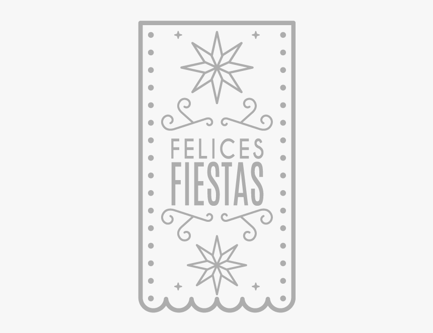 Felices Fiestas Png Blanco, Transparent Png