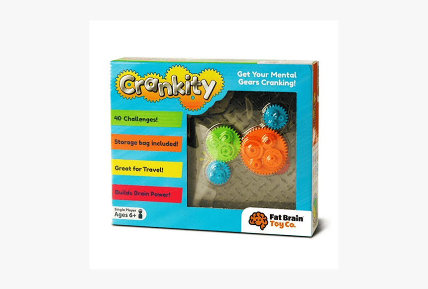 Fat Brain Toys Crankity Brainteaser, HD Png Download