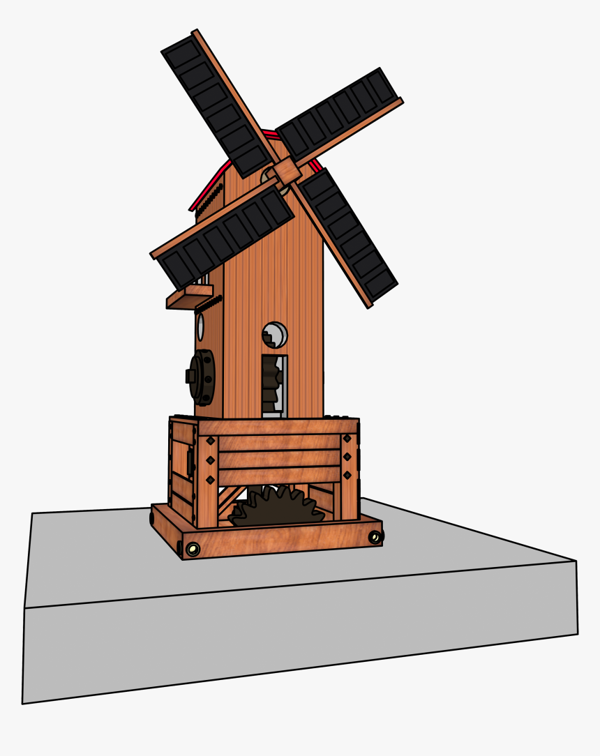 Windmill Clipart Png - Windmill, Transparent Png