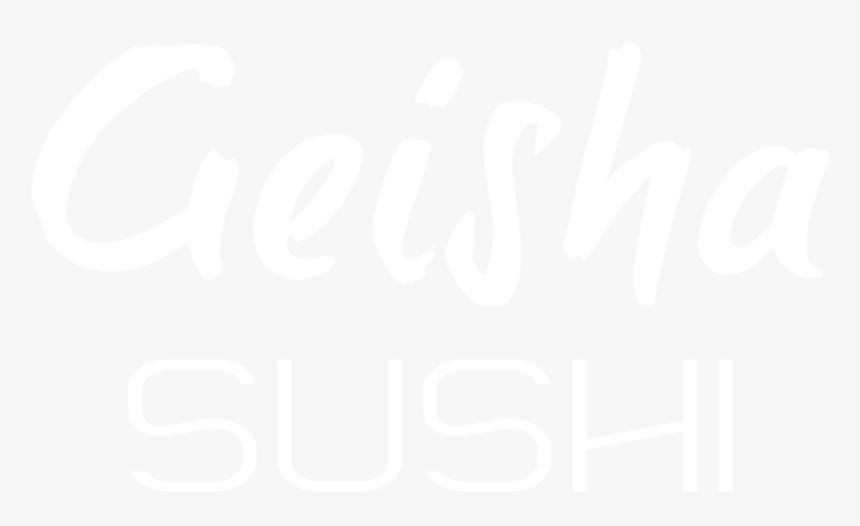Geisha Logo-wht, HD Png Download
