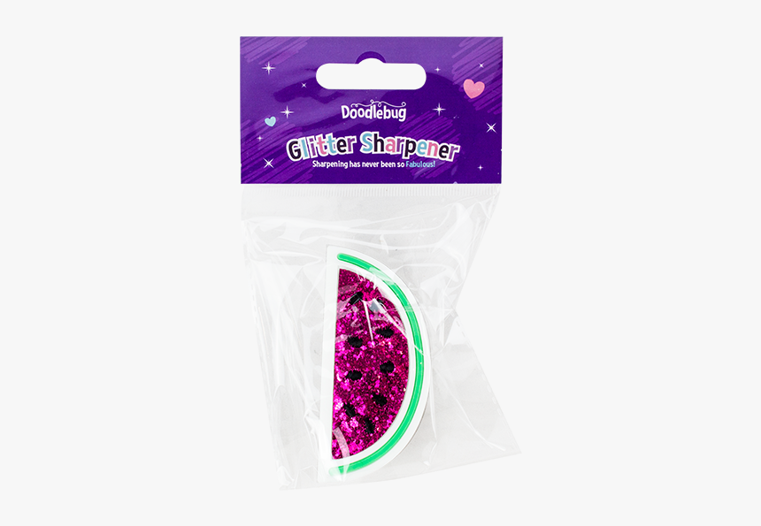 Glitter Novelty Pencil Sharpener - Glitter, HD Png Download
