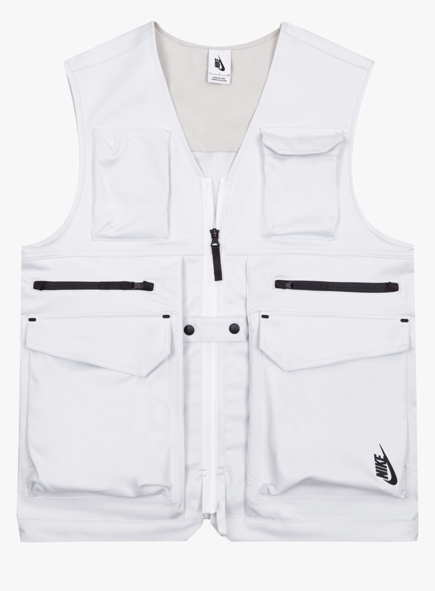 off white utility vest