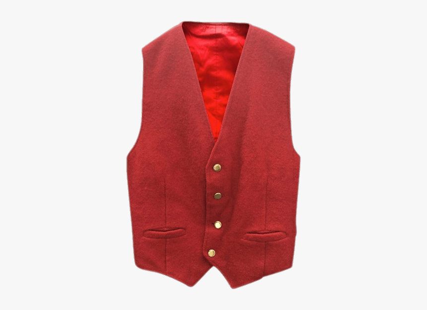 Red Waistcoat, HD Png Download