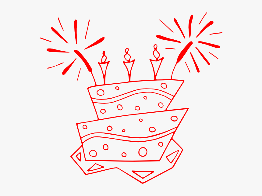 Transparent Birthday Cake Clip Art Png - Birthday Invitations To Color, Png Download