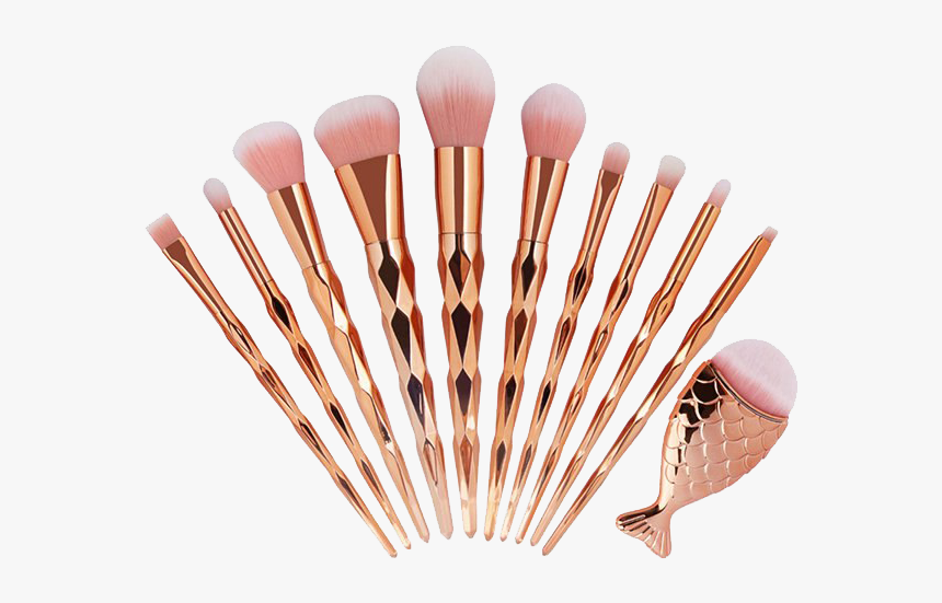 Rose Gold Makeup Brush - Makeup For Wholesale Prices, HD Png Download