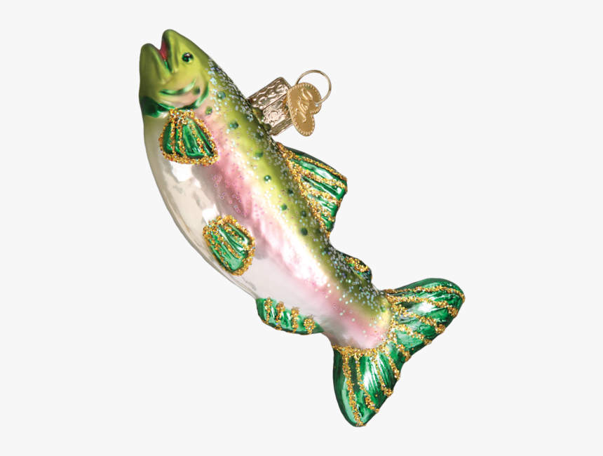 Rainbow Trout Ornament - Rainbow, HD Png Download