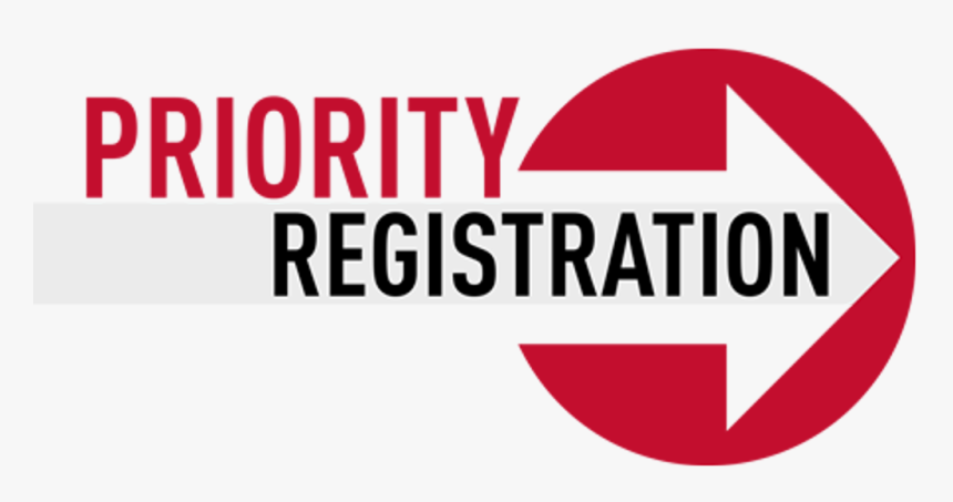 Priority Registration, HD Png Download