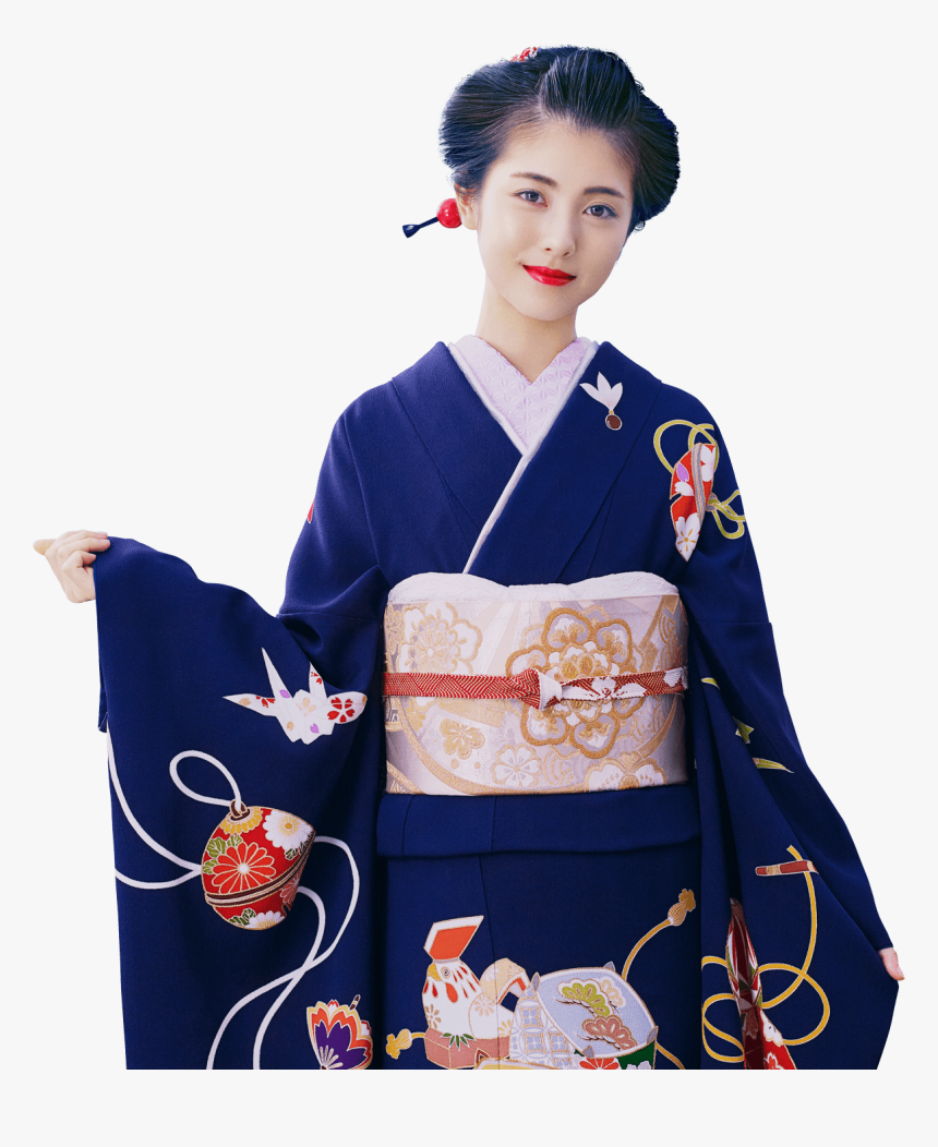 京都 きもの 友禅 浜辺 美波, HD Png Download
