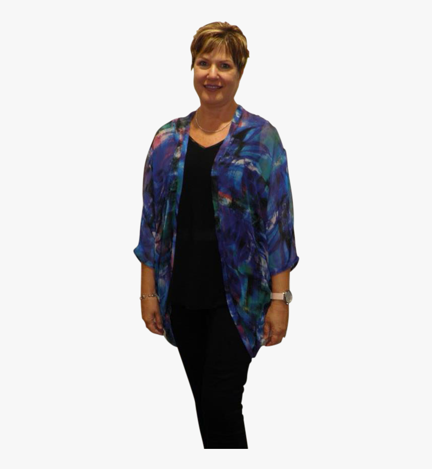 Shadze Of Lace Kimono - Girl, HD Png Download