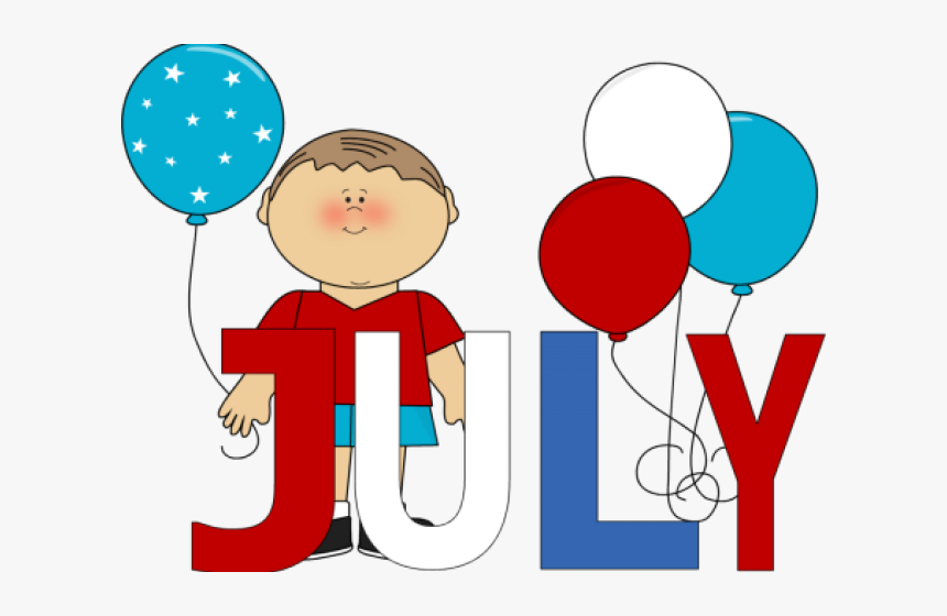 4th Of July Clipart Free Download Clip Art Carwad Net - July Clip Art, HD Png Download
