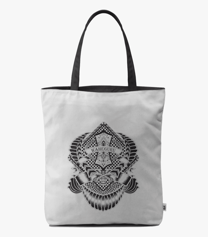 Dailyobjects Khanda Tattoo Carry-all Bag Buy Online - Khanda Tattoo, HD Png Download