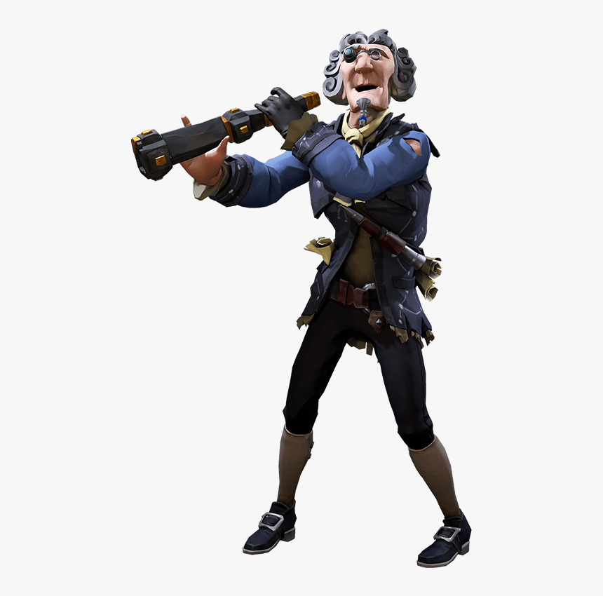 Transparent First Person Gun Png - Personnage De Locklear Sea Of Thieves, Png Download