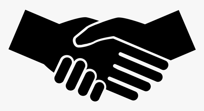 Partnership Organization Business Company Management - Sticks Figures Shaking Hands, HD Png Download