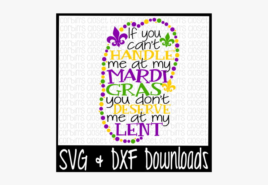 Mardi Gras Svg * Lent Svg * Mardi Gras * Beads Cut - Svg Free Softball Mom, HD Png Download