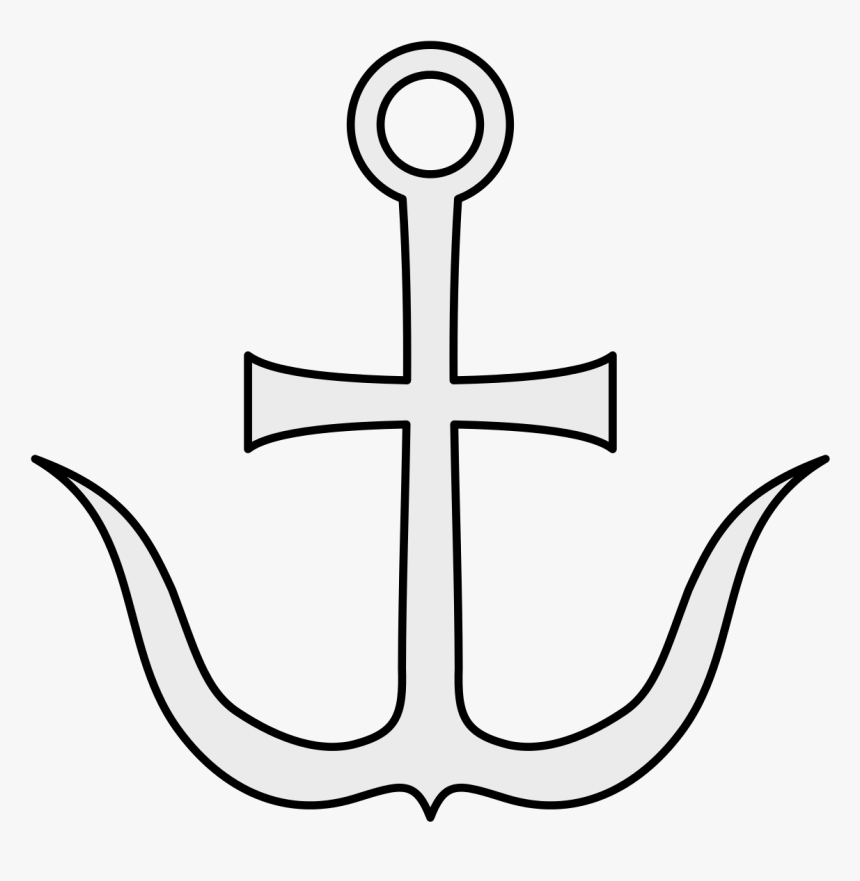 Mariner S Cross Heraldry Clipart , Png Download - St Clement's Cross, Transparent Png