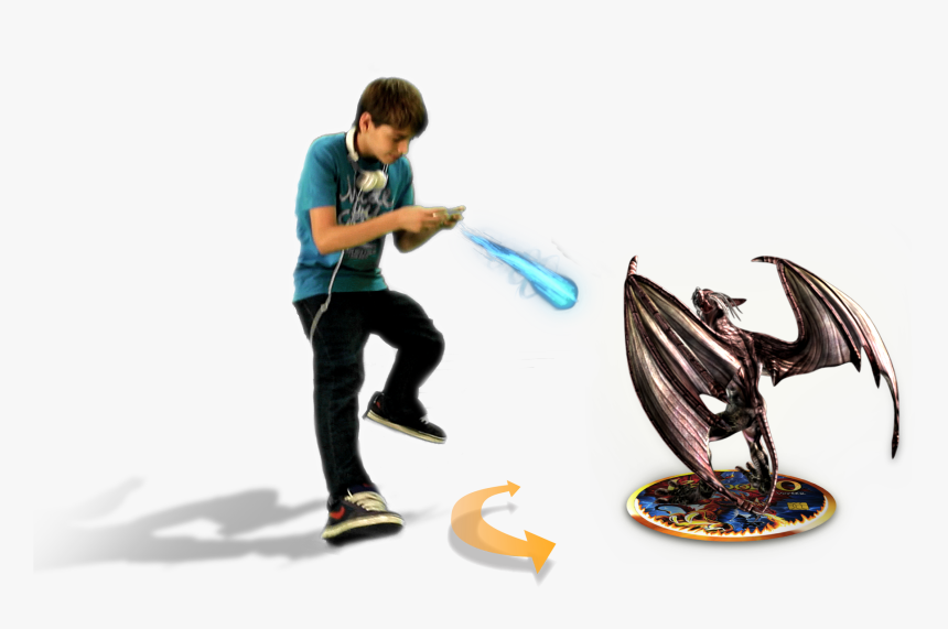 Dragon And Kid - Chair, HD Png Download