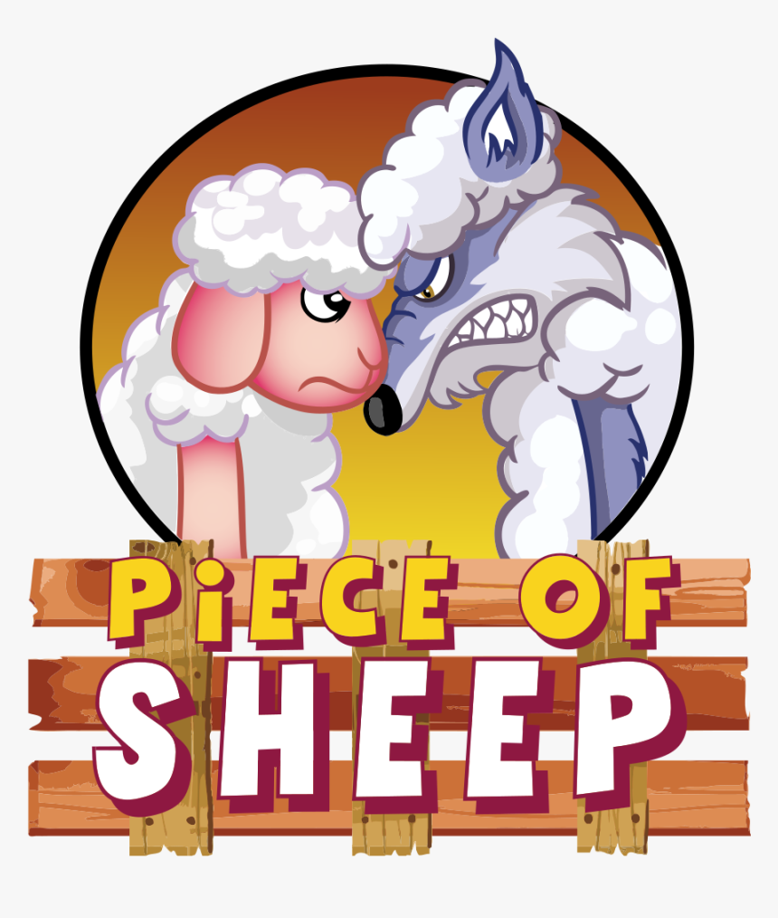 Piece Of Sheep - Cartoon, HD Png Download