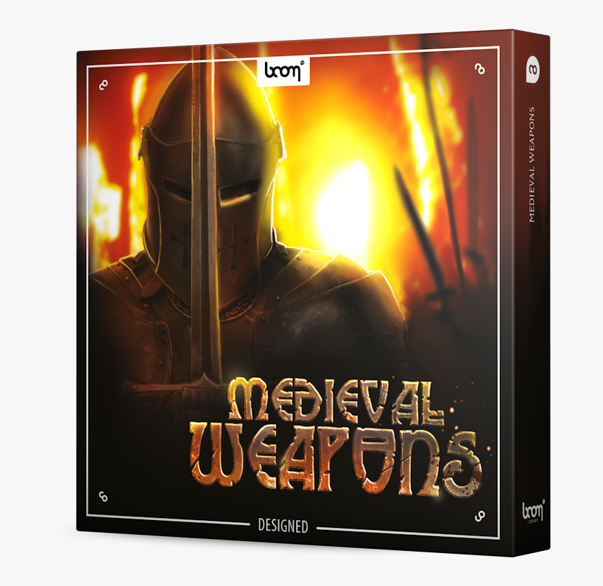 Medieval Weapons Sound Effects Library Product Box - Boom Library Medieval Weapon Design, HD Png Download