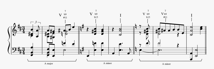 Scriabin Harmony Examples 1 - Buckeye Salute Essential Elements, HD Png Download