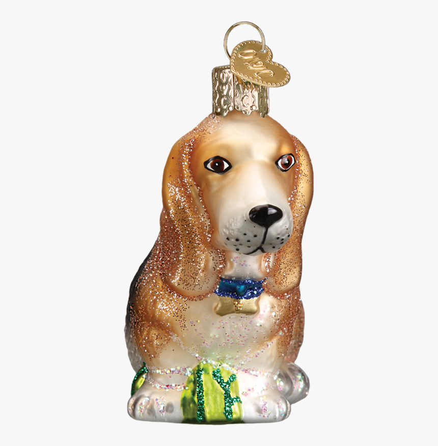 Basset Hound 12473 Old World Christmas Ornament - Beagle, HD Png Download
