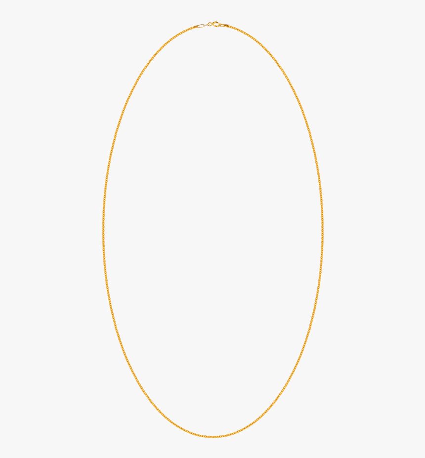 10kt Yellow Gold Chain For Women - Circle, HD Png Download