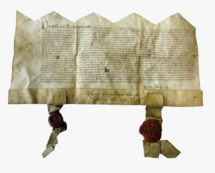 Letter With Henry Vii S Seal - Tudor Letter, HD Png Download