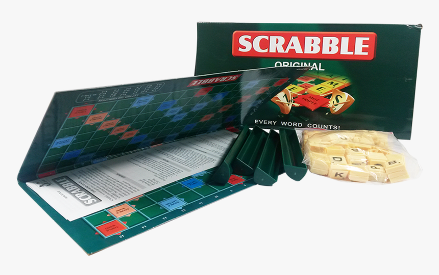 Scrabble 116y2 - Small - - Board Game - Poker Set, HD Png Download