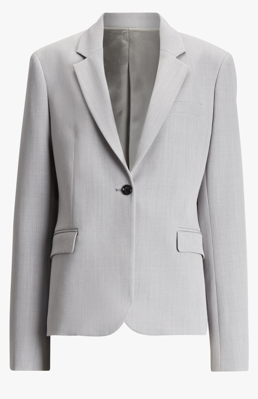 Joseph, Imma Comfort Wool Jacket, In Grey - Formal Wear, HD Png Download