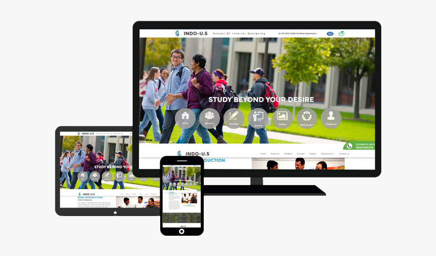 Web Development Portfolio - Iphone, HD Png Download