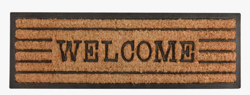 Rubber Doormat/coir Welcome - Label, HD Png Download