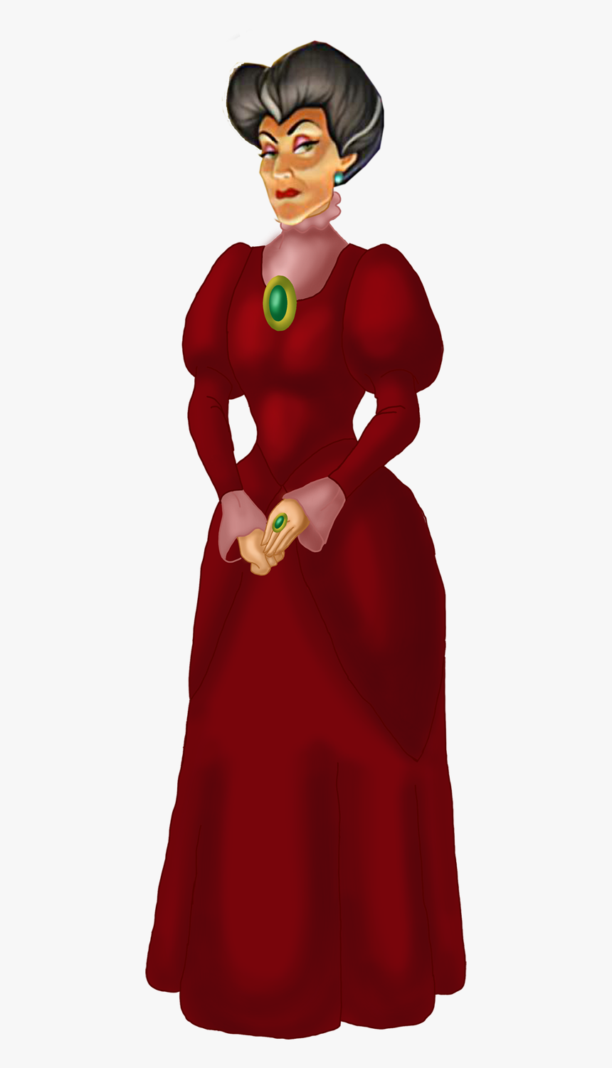 Transparent Disney Character Png - Lady Tremaine Disney Bound, Png Download