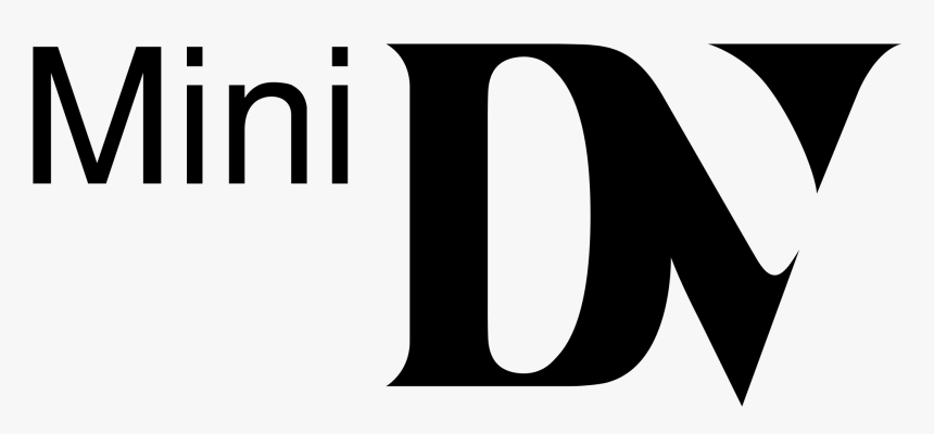 Video Clipart Vhs Tape - Mini Dv Logo Png, Transparent Png
