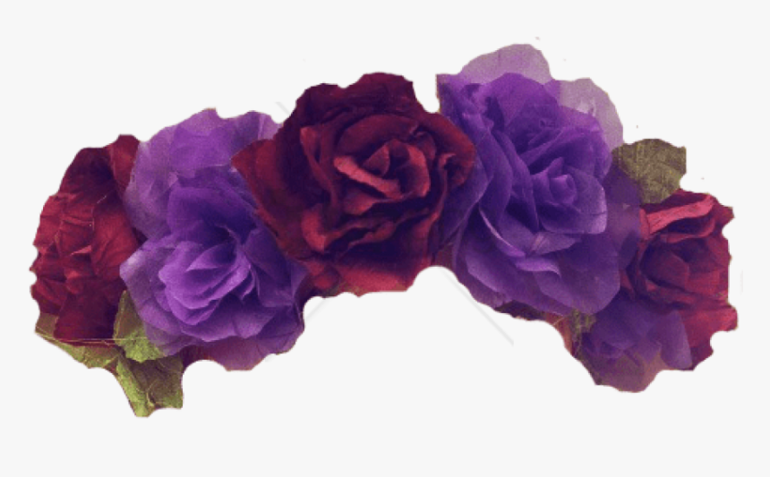 Free Png Flower Crown Transparent Overlay Png Image - Purple Flower Crown Png, Png Download
