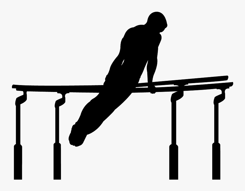 Gymnastics Parallel Bars Clipart, HD Png Download