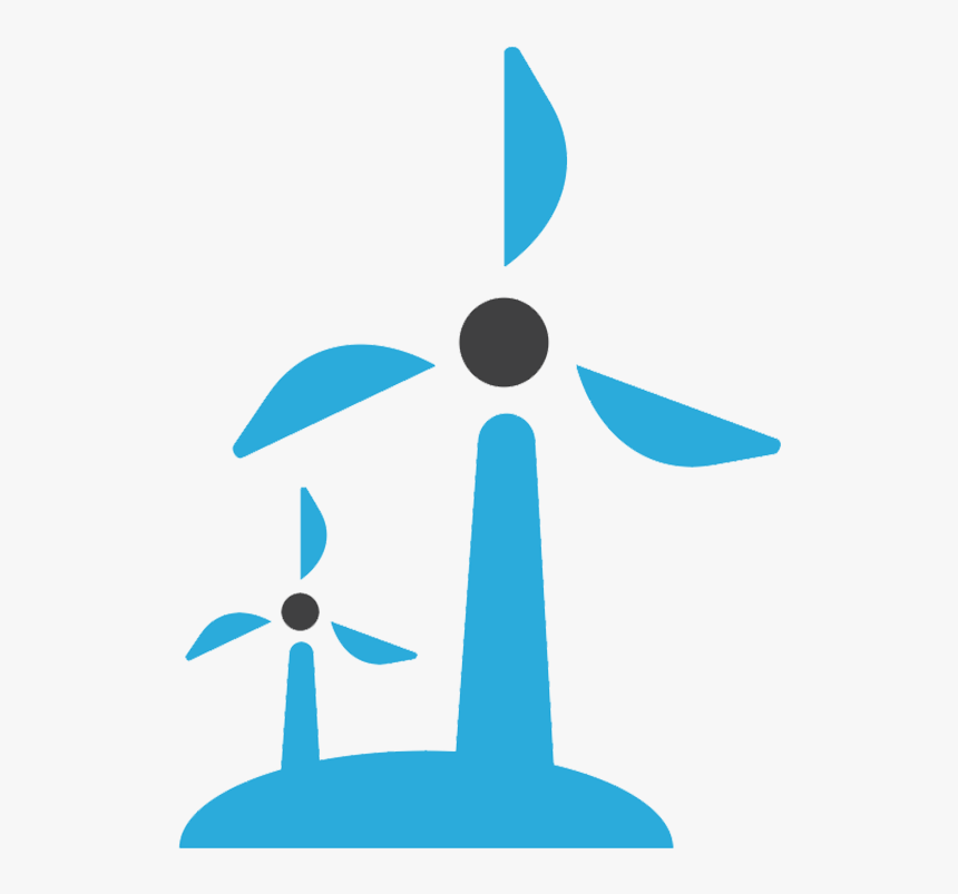 Wind Turbine Icons, HD Png Download