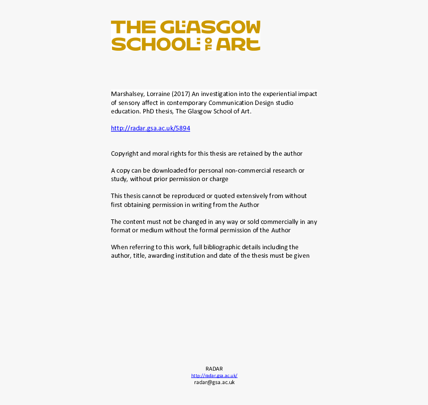 Glasgow School Of Art, HD Png Download